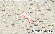 Classic Style 3D Map of ZIP code 30121