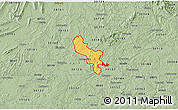 Savanna Style 3D Map of ZIP code 30121