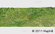Satellite Panoramic Map of ZIP code 30121