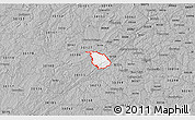 Gray 3D Map of ZIP code 30122