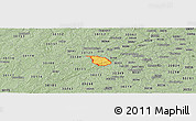 Savanna Style Panoramic Map of ZIP code 30122