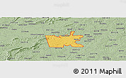 Savanna Style Panoramic Map of ZIP code 30125