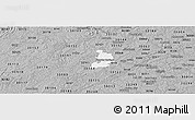 Gray Panoramic Map of ZIP code 30127