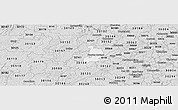 Silver Style Panoramic Map of ZIP code 30127