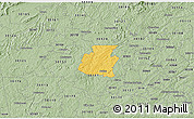 Savanna Style 3D Map of ZIP code 30132