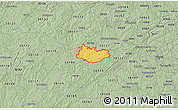 Savanna Style 3D Map of ZIP code 30134