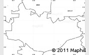 Blank Simple Map of ZIP code 30134