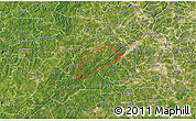 Satellite 3D Map of ZIP code 30135
