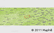 Physical Panoramic Map of ZIP code 30141