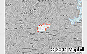 Gray Map of ZIP code 30188