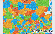 Political Map of ZIP code 30188