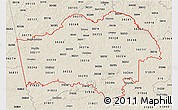 Classic Style 3D Map of ZIP codes starting with 302