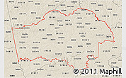 Shaded Relief 3D Map of ZIP codes starting with 302