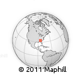Outline Map of ZIP Codes Starting with 302