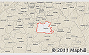 Classic Style 3D Map of ZIP code 30228