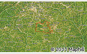 Satellite 3D Map of ZIP code 30228