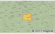 Savanna Style 3D Map of ZIP code 30228