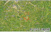 Satellite 3D Map of ZIP code 30253