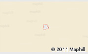 Classic Style 3D Map of ZIP code 30260, single color outside