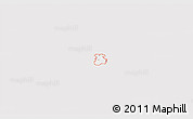Silver Style 3D Map of ZIP code 30260, single color outside
