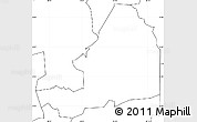 Blank Simple Map of ZIP code 30295, no labels