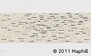 Classic Style Panoramic Map of ZIP code 30313
