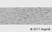 Gray Panoramic Map of ZIP code 30313