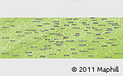 Physical Panoramic Map of ZIP code 30313