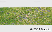 Satellite Panoramic Map of ZIP code 30313