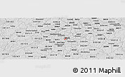 Silver Style Panoramic Map of ZIP code 30313