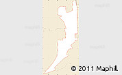 Classic Style Simple Map of ZIP code 30313