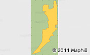 Savanna Style Simple Map of ZIP code 30313