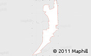 Silver Style Simple Map of ZIP code 30313