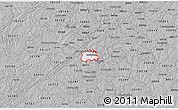 Gray 3D Map of ZIP code 30318