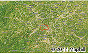 Satellite 3D Map of ZIP code 30318