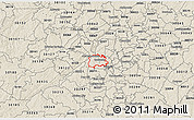 Shaded Relief 3D Map of ZIP code 30318