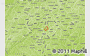 Physical Map of ZIP code 30324