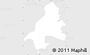 Silver Style Simple Map of ZIP code 30324
