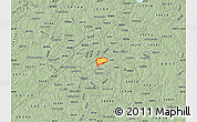 Savanna Style Map of ZIP code 30345