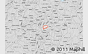 Silver Style Map of ZIP code 30345