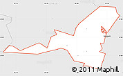 Silver Style Simple Map of ZIP code 31415