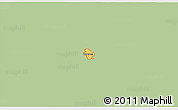 Savanna Style 3D Map of ZIP code 31501, single color outside