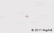 Silver Style 3D Map of ZIP code 31501, single color outside