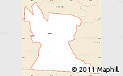 Classic Style Simple Map of ZIP code 31643