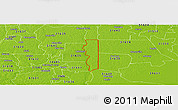 Physical Panoramic Map of ZIP code 31649