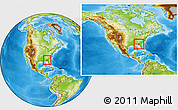 Physical Location Map of ZIP codes starting with 317, within the entire country