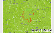 Physical Map of ZIP code 31714