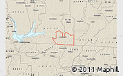 Shaded Relief Map of ZIP code 31715