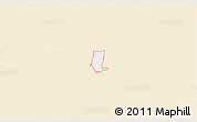 Classic Style 3D Map of ZIP code 31743, single color outside