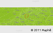 Physical Panoramic Map of ZIP code 31756